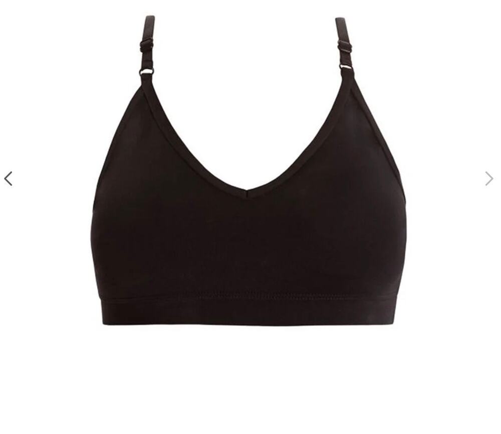 NWT Energetiks Adult S Hazel Sports Bra in Black AB19